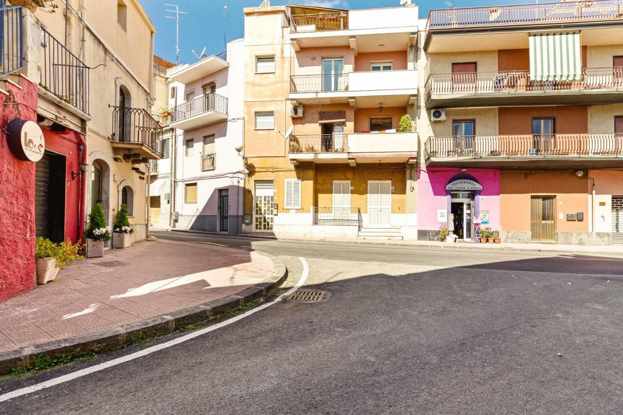 Seaview Terrace Sunny Apartment جيارديني ناكسوس المظهر الخارجي الصورة